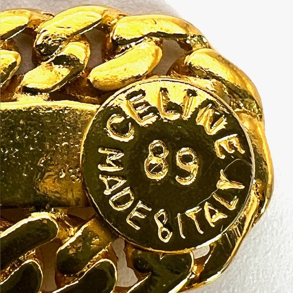 Celine Paris Gold Tone Brooch Arc de Triomphe - Picture 7 of 10